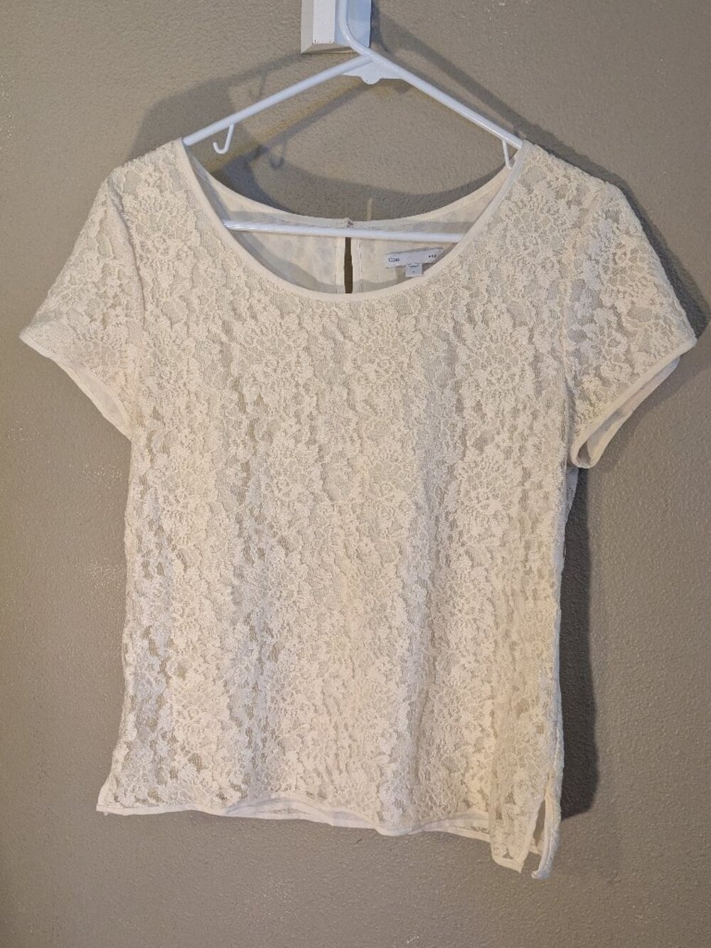 Lined Lace Teeshirt